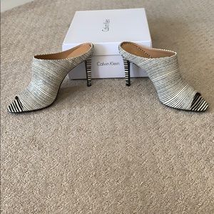 Calvin Klein Gradyn Mule Heels